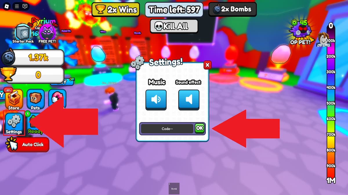 Códigos do Top Bomb Digging Simulator para fevereiro de 2025