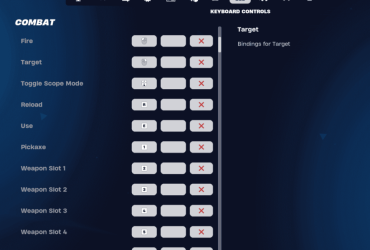 Melhores Keybinds do Fortnite para Movimento, Combate e Construção