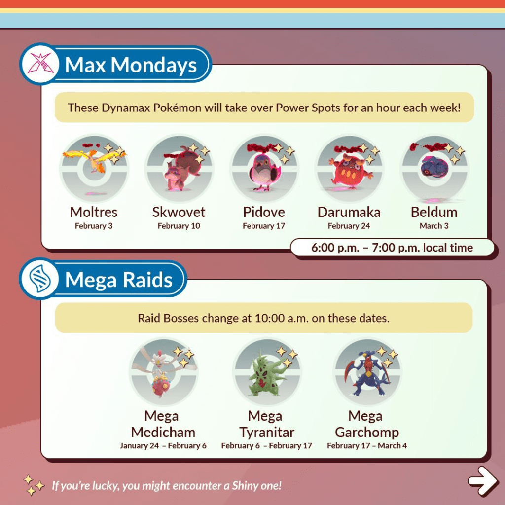 Pokemon Go Max Mondays