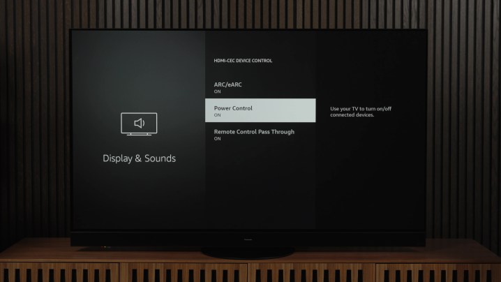 Configurações de TV da Panasonic CEC