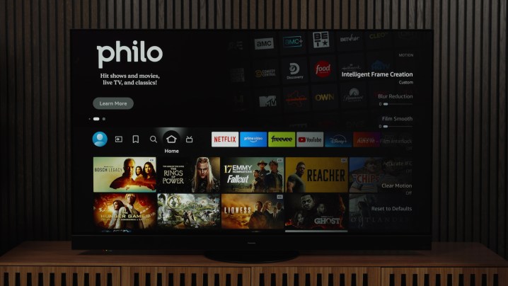 Configurações de TV da Panasonic Movimento