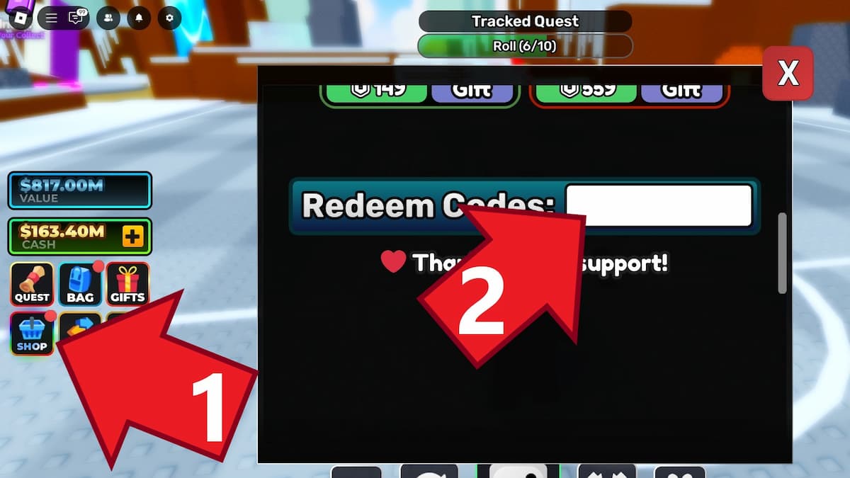 Como resgatar códigos do Soccer Prime RNG