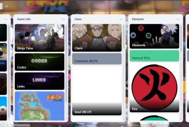 Guia do Ultimate Ninja Time Trello & Discord: Clãs, Chefes, Armas