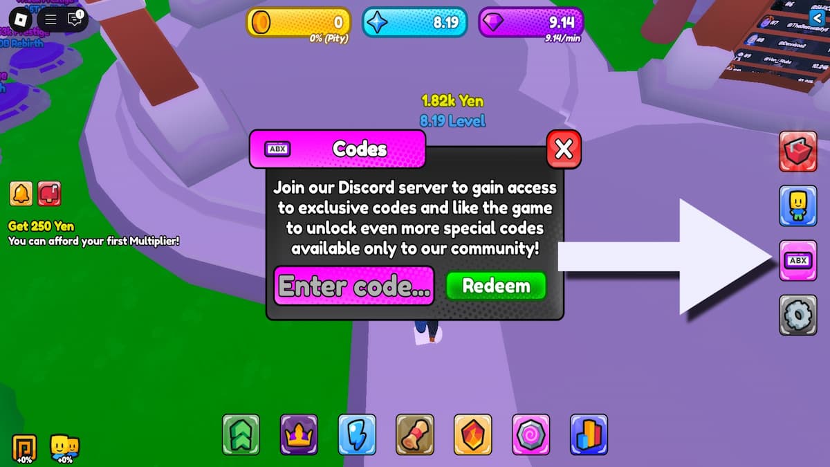 Como resgatar códigos de Button Simulator Mania 2.