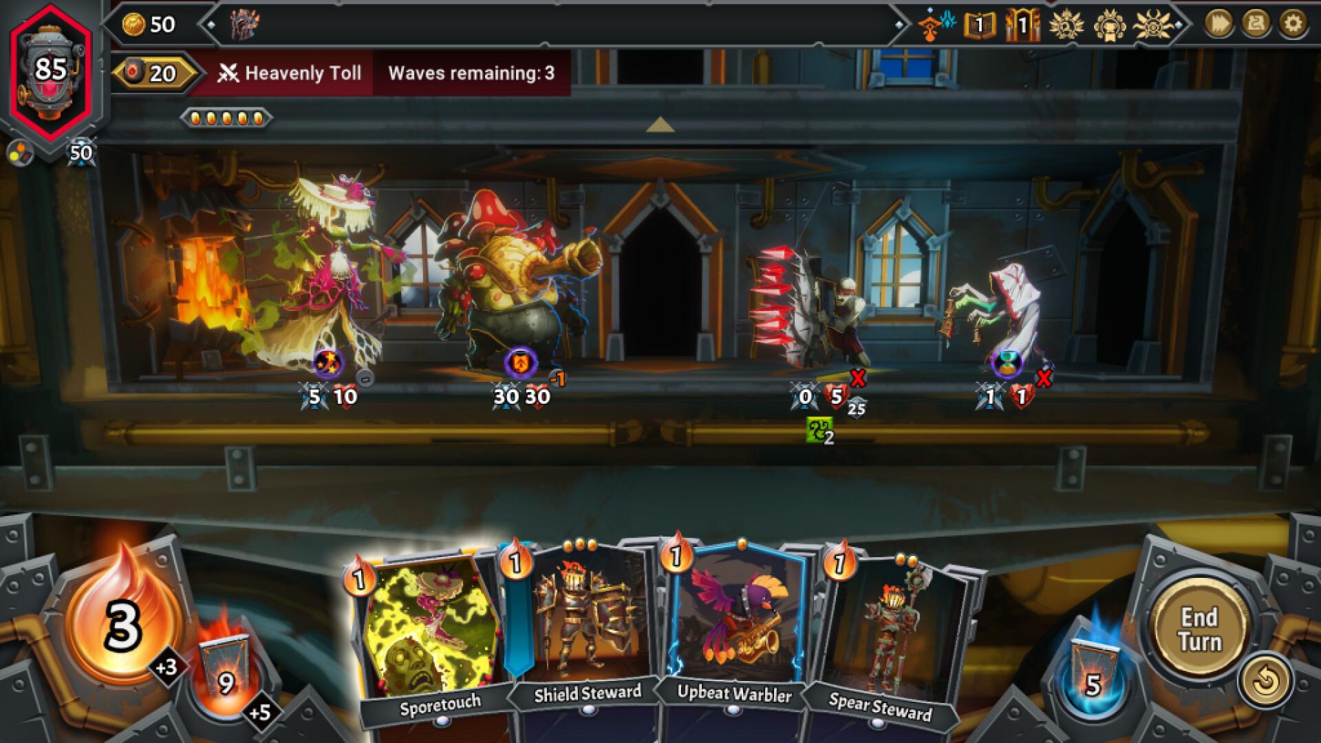 Underlegion em Monster Train 2