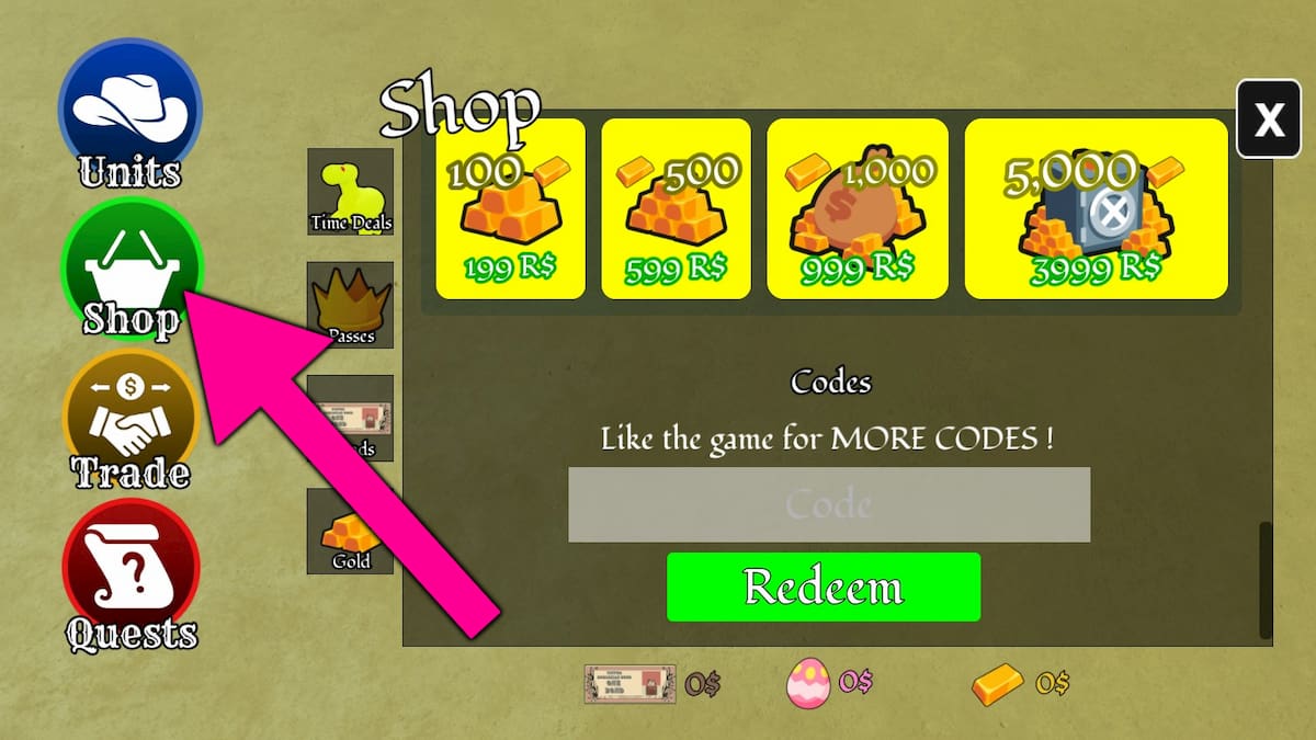 Como resgatar códigos de Wild Rails Tower Defense.