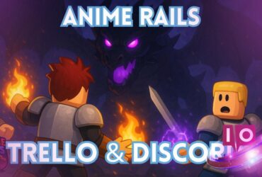 Links Oficiais do Trello e Discord de Anime Rails para Fãs