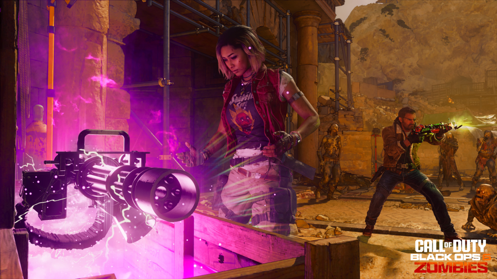 Abrindo a caixa de mistério da Minigun em Black Ops 6 Zombies Season 4