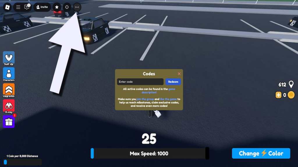 Como resgatar códigos de Gather Speed.