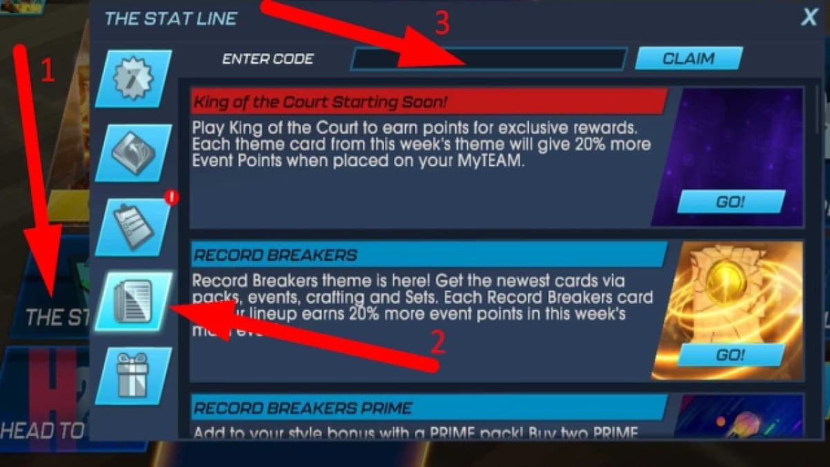 Como resgatar códigos no NBA 2K Mobile