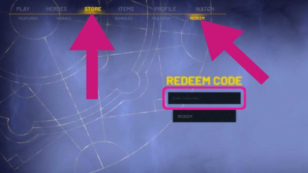 Como resgatar códigos em Predecessor