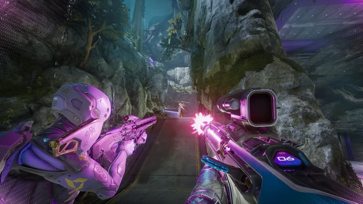 Captura de tela oficial de Splitgate 2