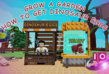 Guia para Encontrar Ovos de Dinossauro e Animais de Estimação em Cultive um Jardim