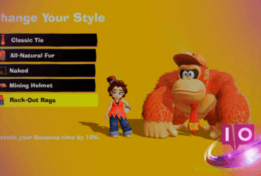 Guia Completo de Roupas, Estatísticas e Melhorias do Donkey Kong Bananza
