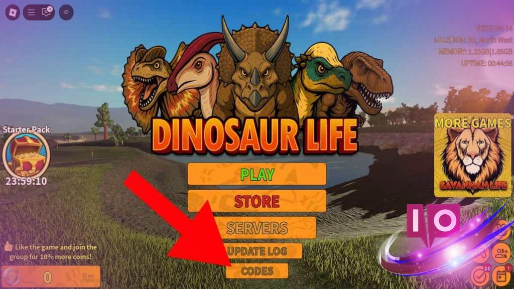 Códigos da Vida dos Dinossauros de Agosto de 2025 - Desbloqueie Recompensas Épicas Hoje!