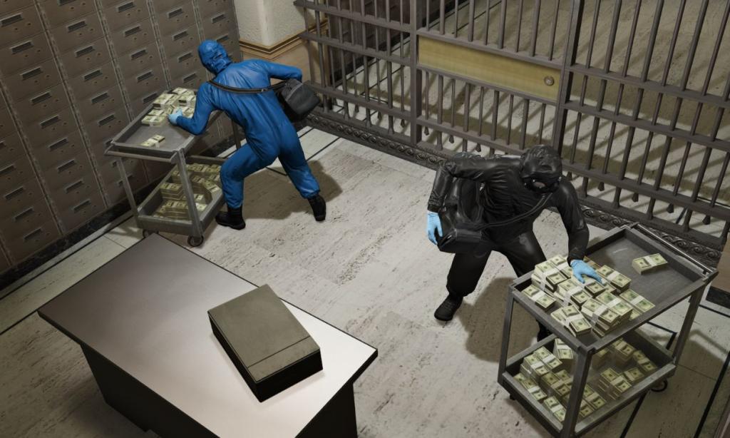 Saindo de um Cofre em GTA 5