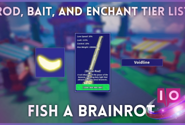 Guia de Tier List de Encantamentos e Iscas para a Varinha Brainrot de Peixes Supremos