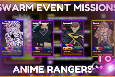 Guia Definitivo para Completar as Missões do Evento Anime Rangers X Swarm