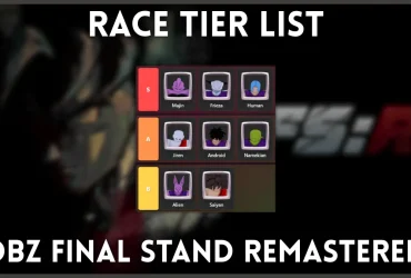 Ultimate DBZ Final Stand Remastered: Lista de Níveis de Raça Abrangente