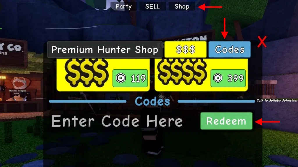 Resgatar Códigos de Gone Hunting