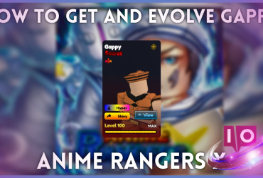 Como Obter e Evoluir Gappy em Anime Rangers X