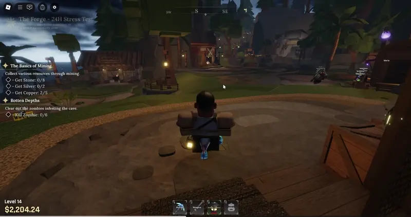 como rerolar raça em the forge
