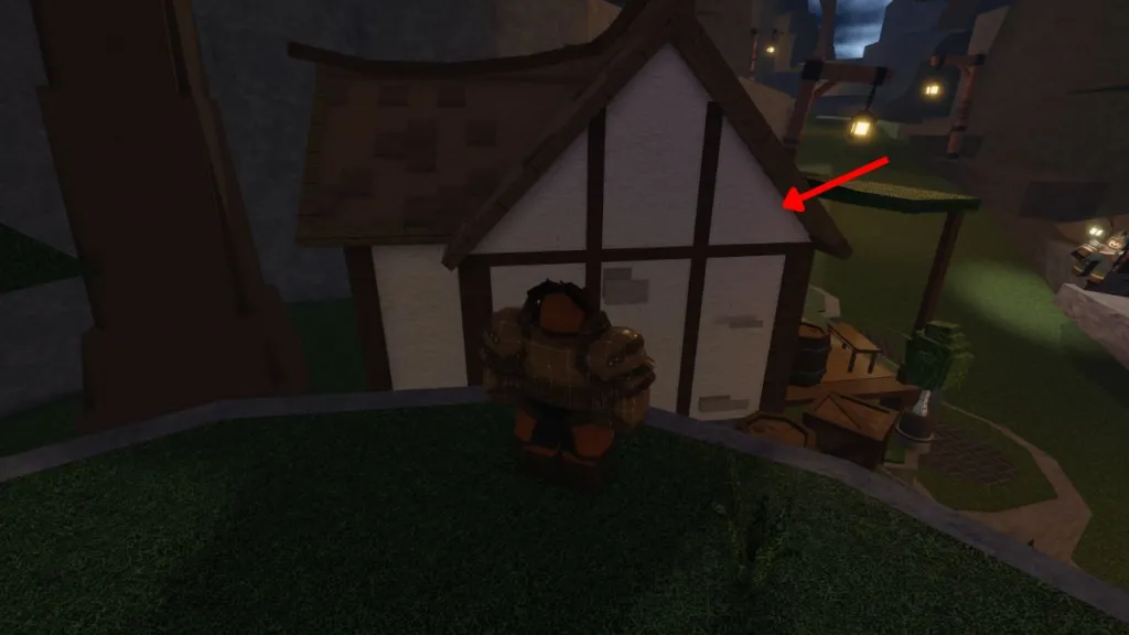 The Forge Entry to the hut of Lucky Block