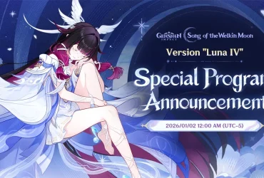 Anúncio da Transmissão do Genshin Impact Luna IV (6.3) Antecipado