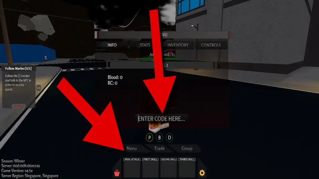 Como resgatar códigos em Project Ghoul