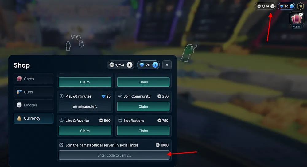 Overkill codes redeem