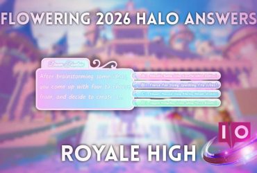 Todas as Respostas do Halo Florescente de Royale High 2026 — Campos Brincantes