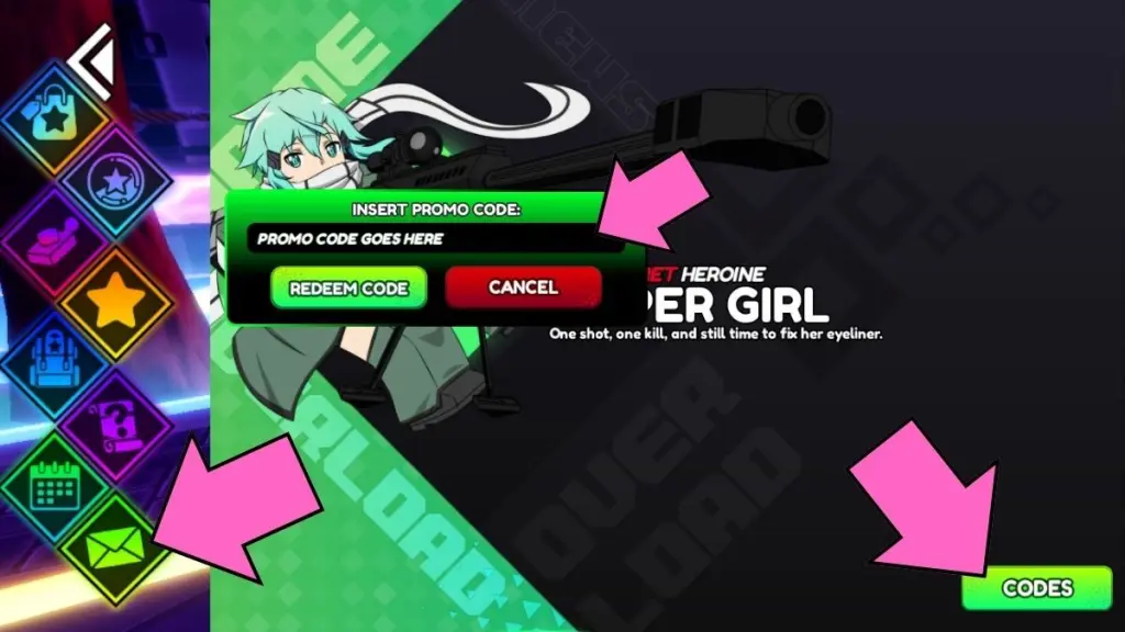 Como resgatar códigos de Anime Overload.